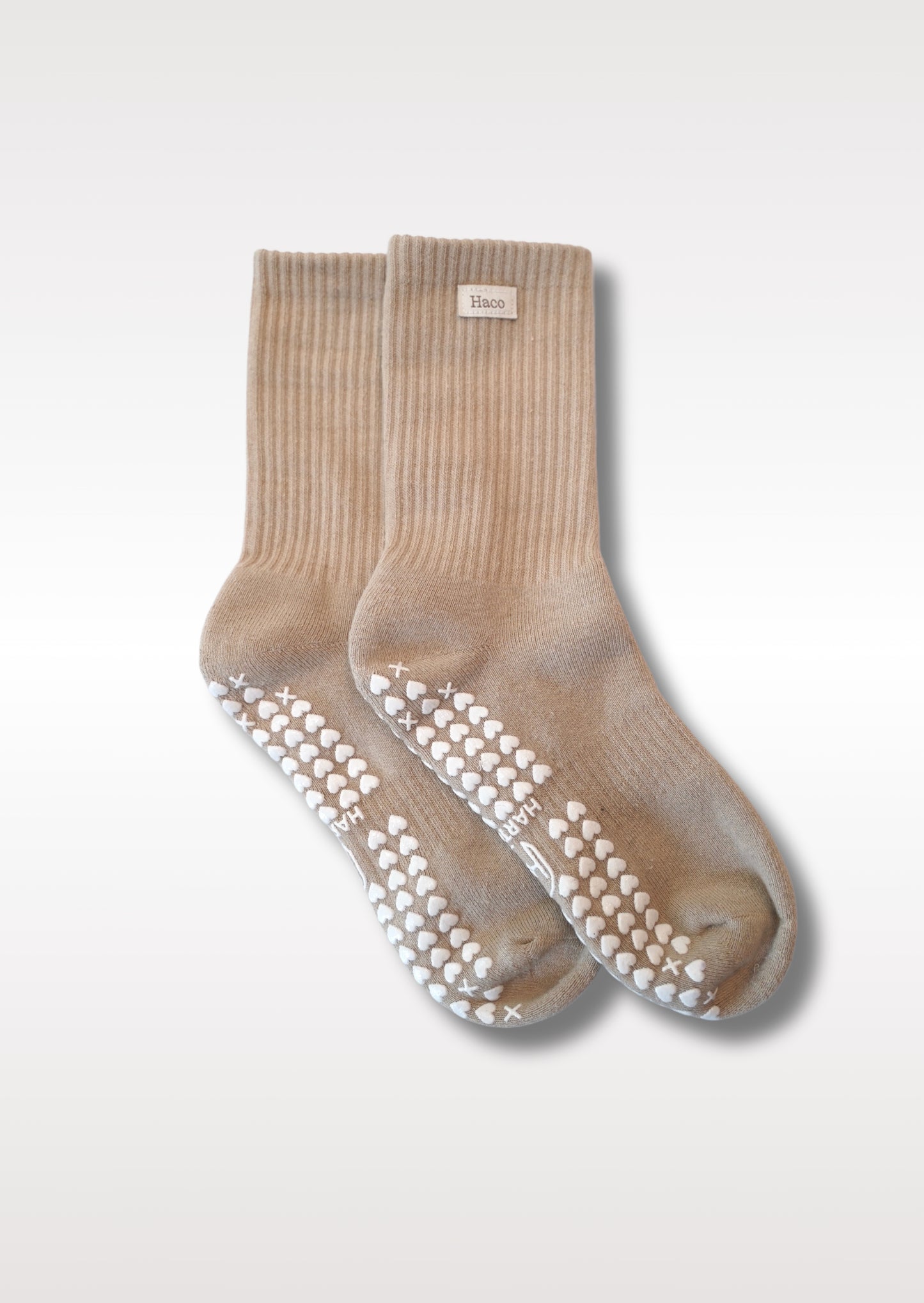 Classic Crew Grip Socks – Sand